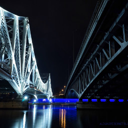 bridge night nightout nightlights light